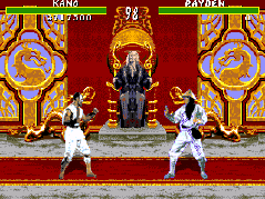 mortal kombat throne room on genesis